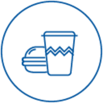 Fast food icons